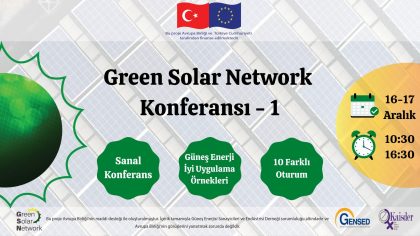 Green Solar Network Konferansı - 1 | Açılış Konuşmaları