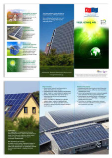 Green Solar Network Broşür Çalışması
